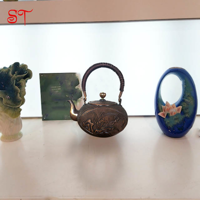 Antique Class Tea Sets Chinese Cast Copper Brown Teapot Kettle Home Dining Room Vintage Cast Brass Teapot