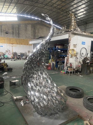 Custom Outdoor Water Pool Metalen kunstbeelden Decoraties
